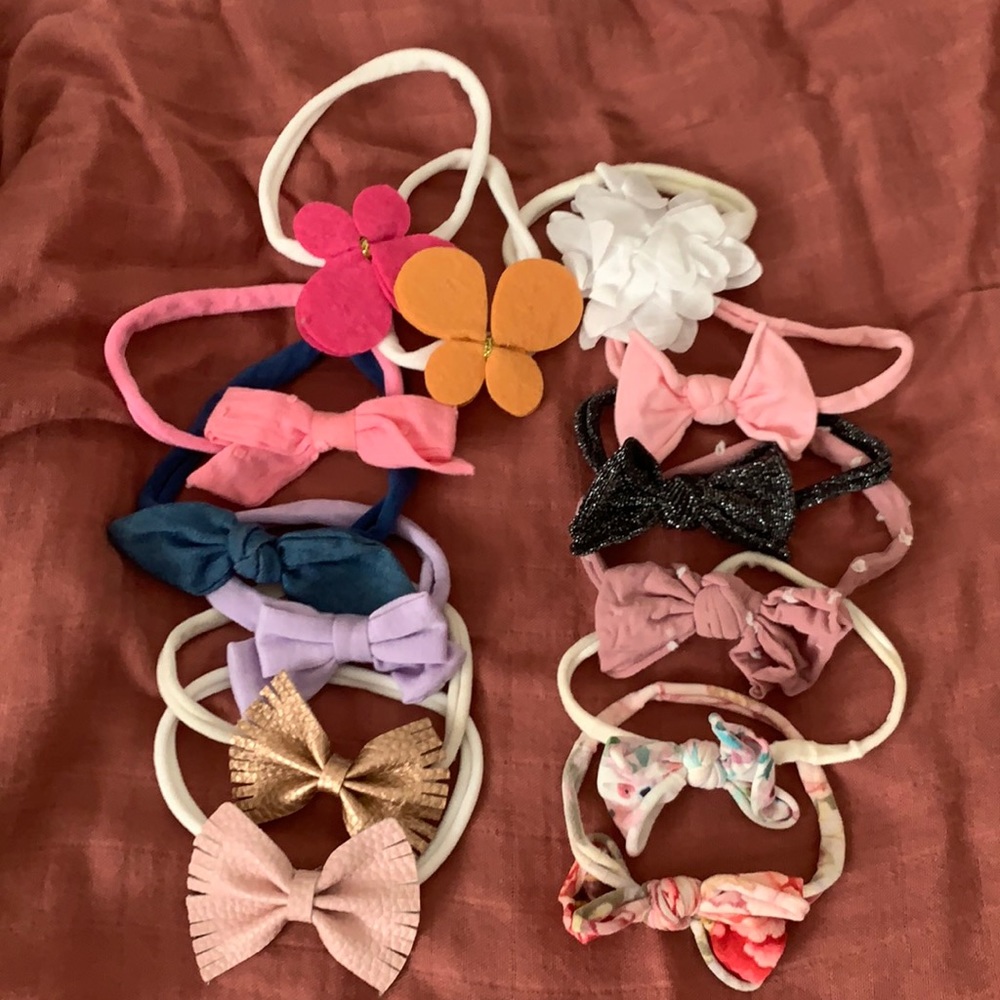 Baby Bling Bow Headbands
